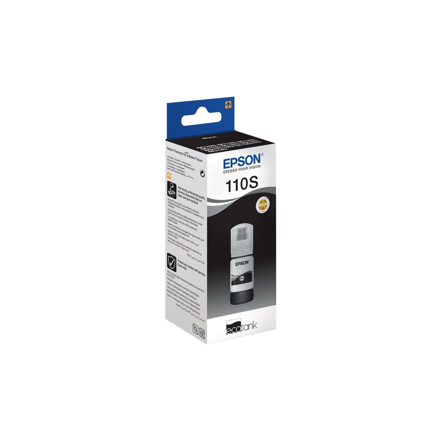 Epson Bottle L | EcoTank MX1XX Series | Black