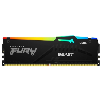 Kingston DRAM 16GB 5600MT/s DDR5 CL36 DIMM FURY Beast RGB EXPO