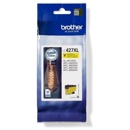 Brother LC427XLY Yellow Ink