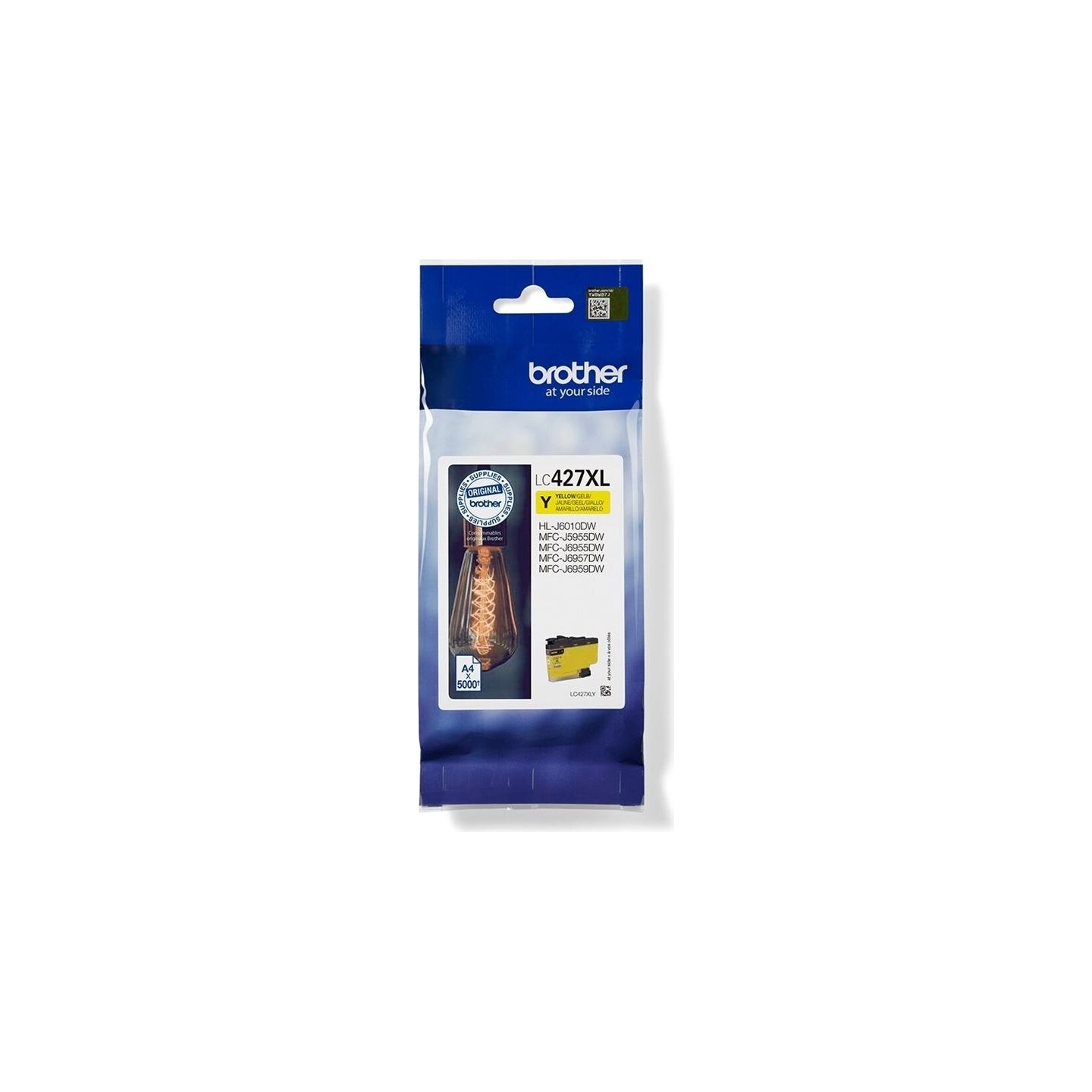 Brother LC427XLY Yellow Ink