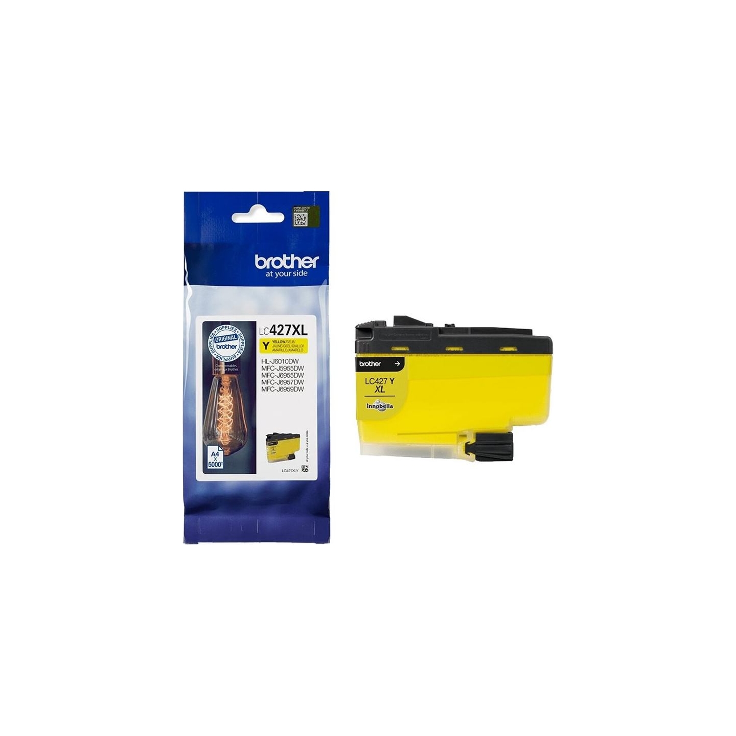 Brother LC427XLY Yellow Ink
