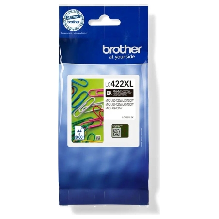 Brother LC422XLBK HY INK FOR BH19M/B