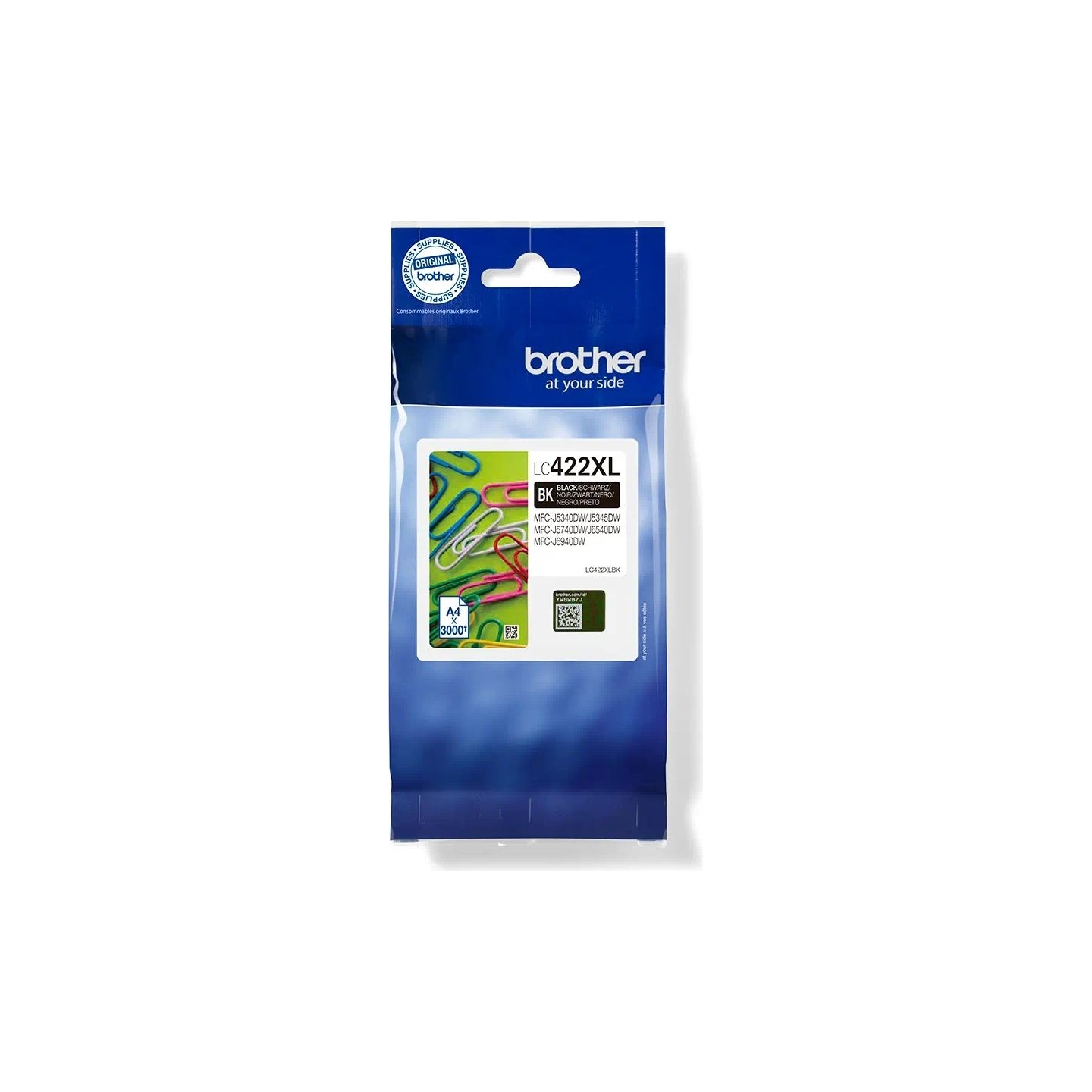 Brother LC422XLBK HY INK FOR BH19M/B