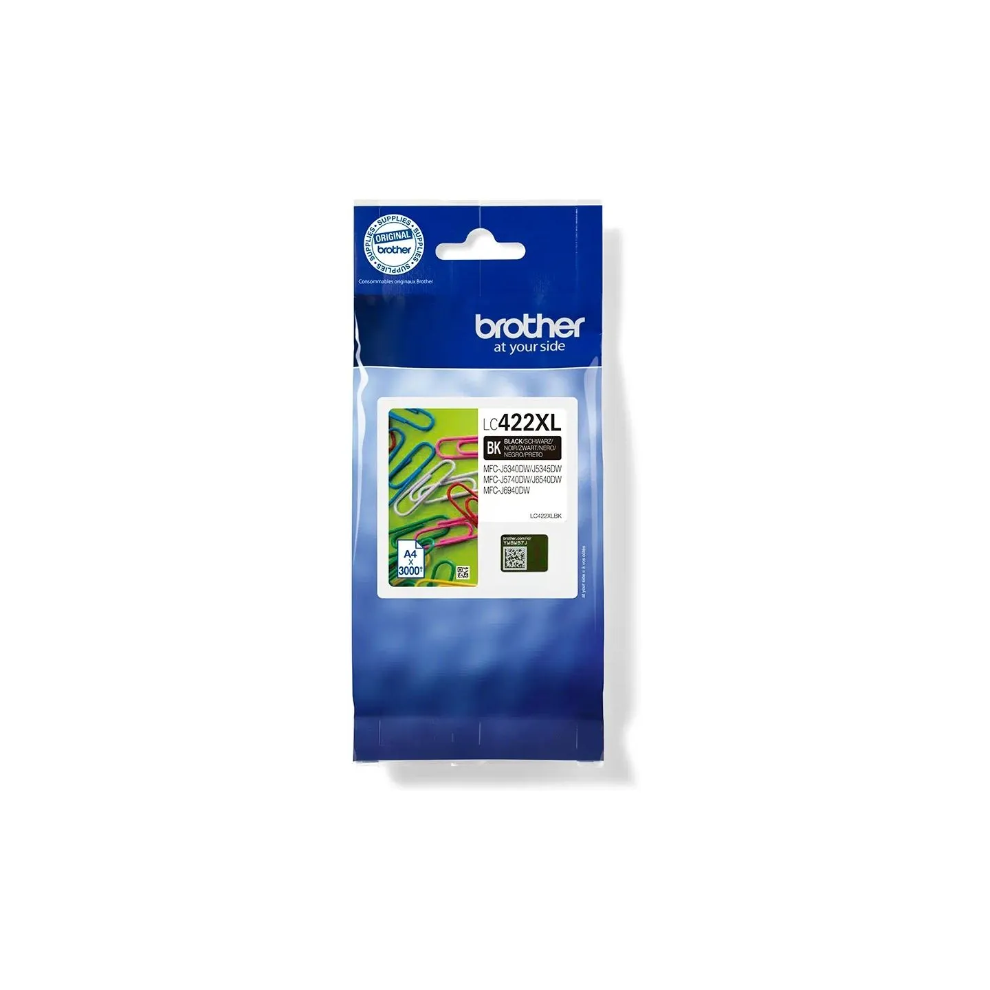 Brother LC422XLBK HY INK FOR BH19M/B