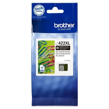 Brother LC422XLBK HY INK FOR BH19M/B