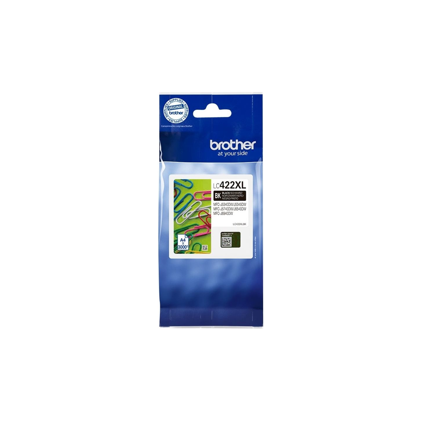Brother LC422XLBK HY INK FOR BH19M/B