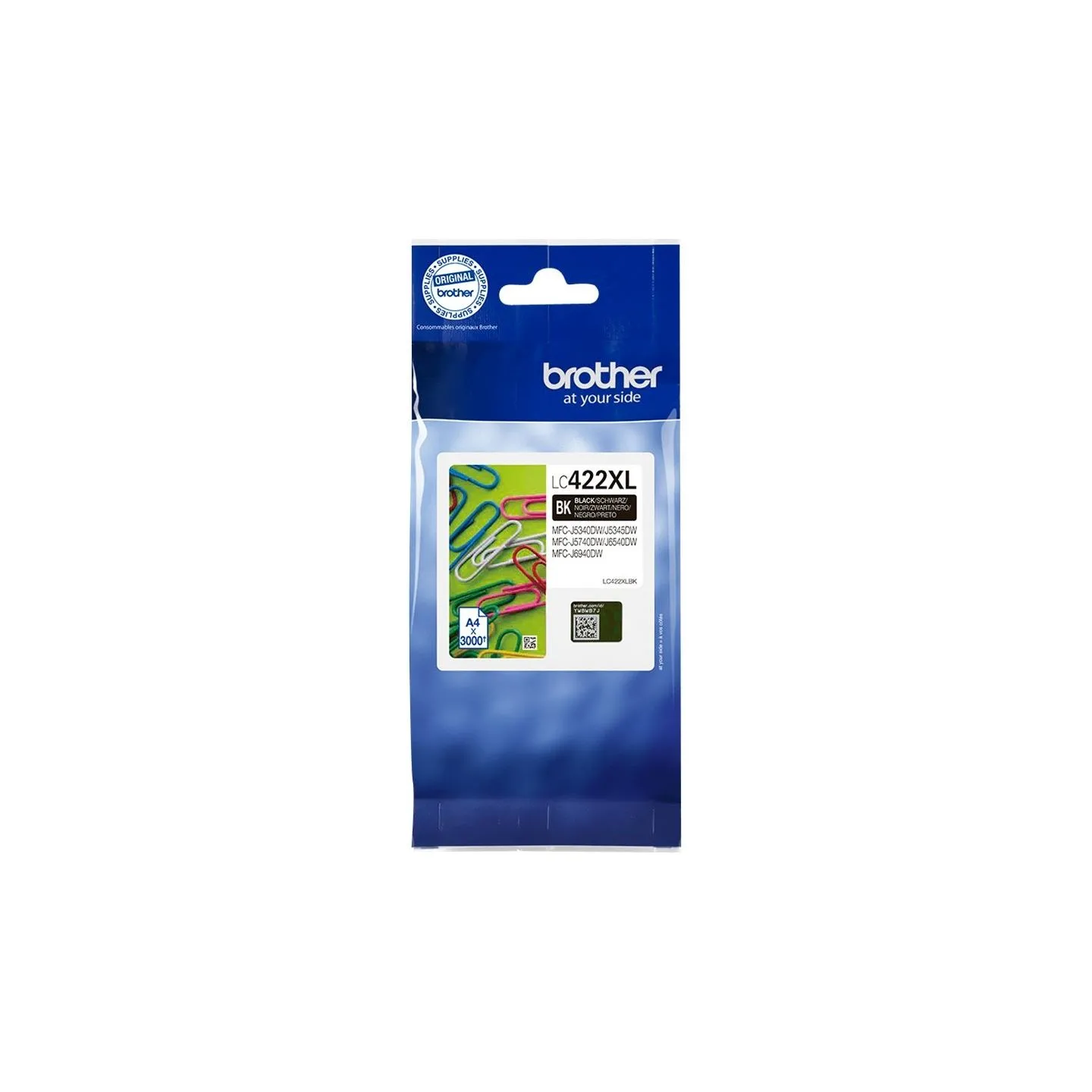 Brother LC422XLBK HY INK FOR BH19M/B