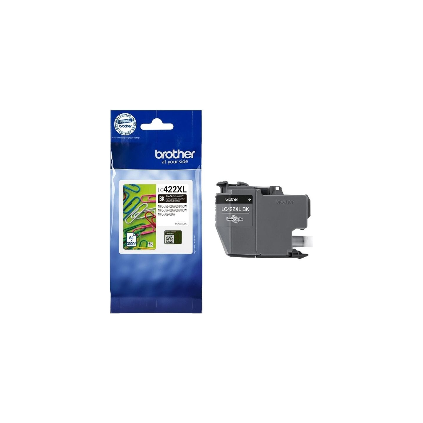 Brother LC422XLBK HY INK FOR BH19M/B