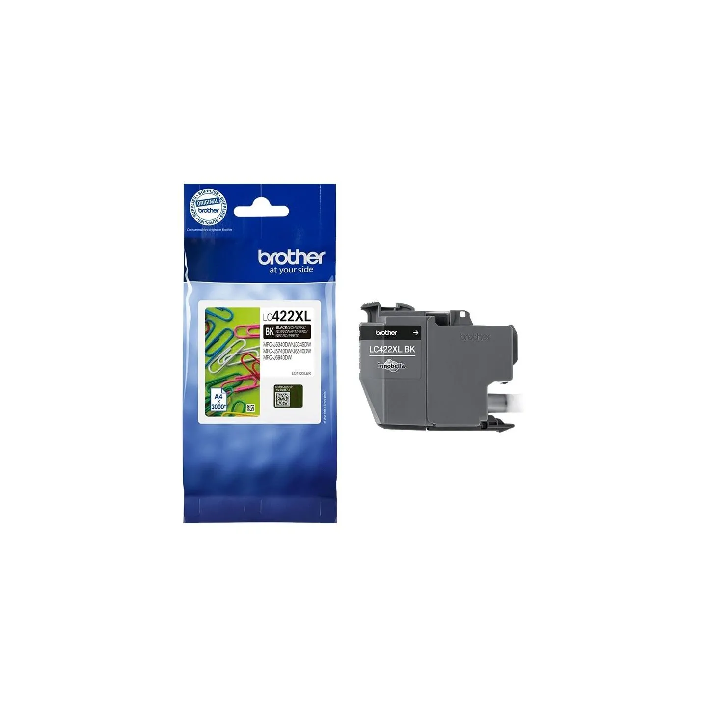 Brother LC422XLBK HY INK FOR BH19M/B