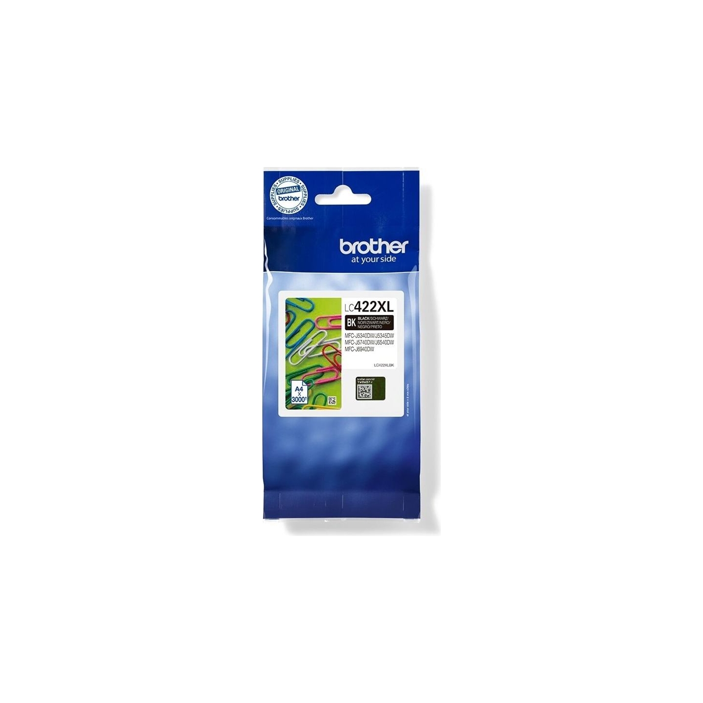 Brother LC422XLBK HY INK FOR BH19M/B