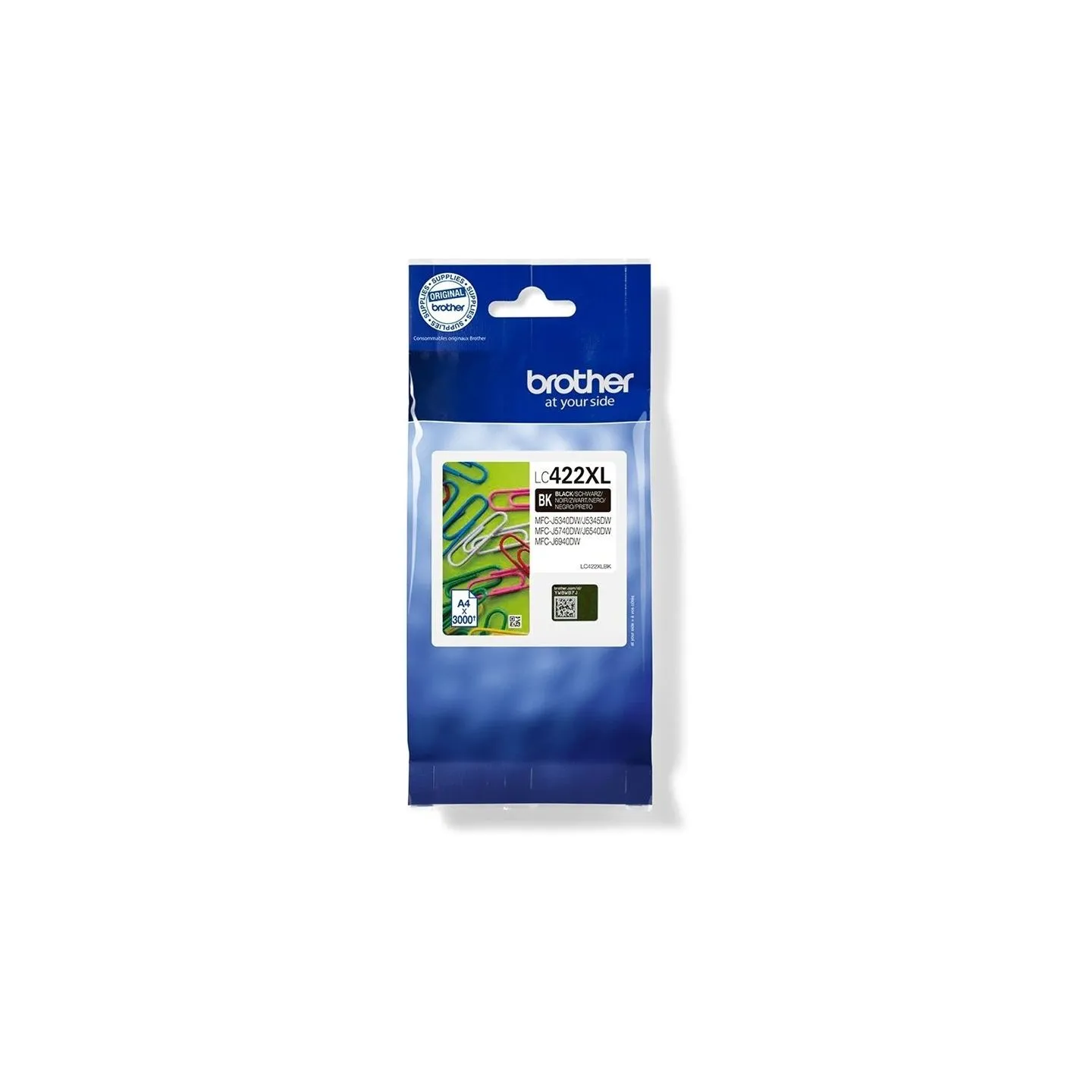 Brother LC422XLBK HY INK FOR BH19M/B