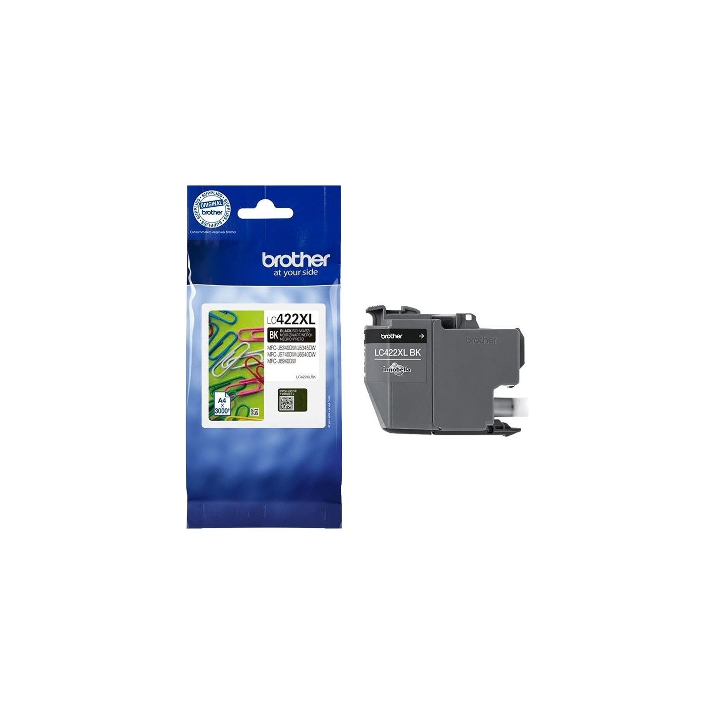 Brother LC422XLBK HY INK FOR BH19M/B