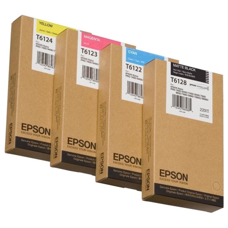 Epson T612400 | Ink cartrige | Yellow