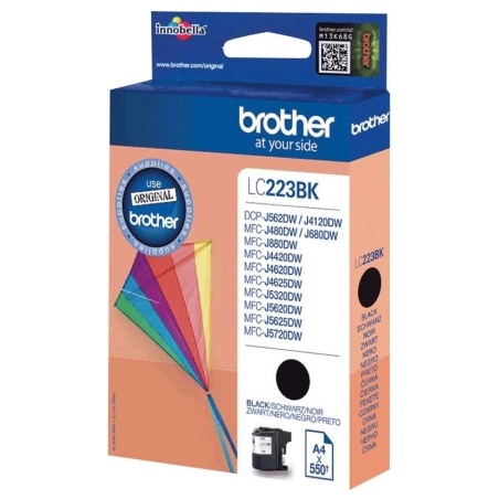 Brother LC223BK ink black 550pages