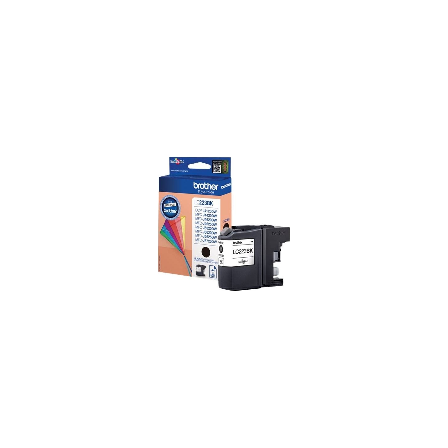 Brother LC223BK ink black 550pages