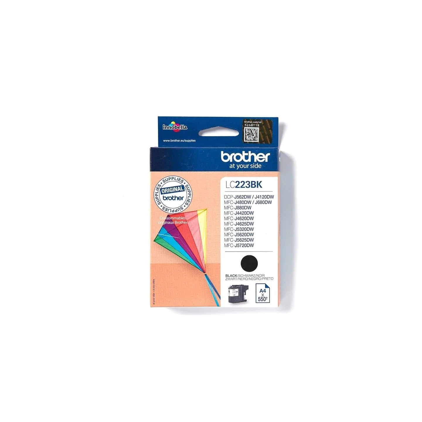 Brother LC-223BK TONER BLACK 550P