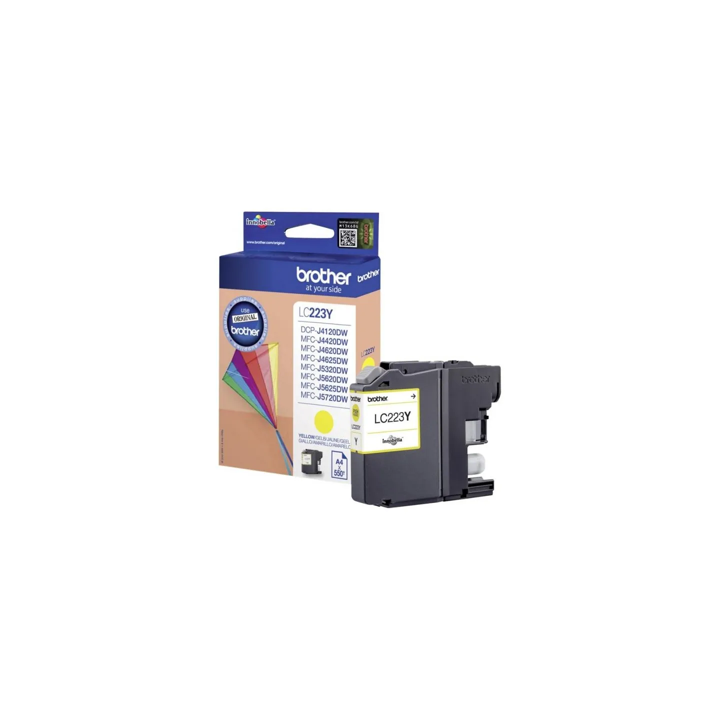 Brother LC-223Y TONER YELLOW 550P