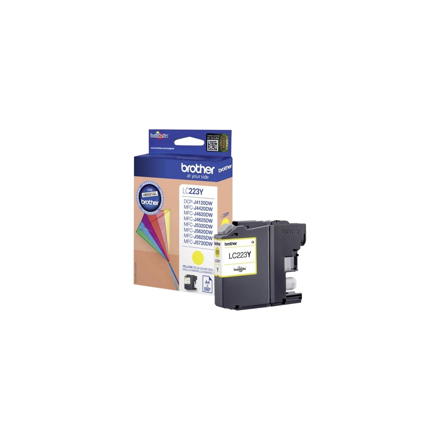 Brother LC223Y ink yellow 550pages