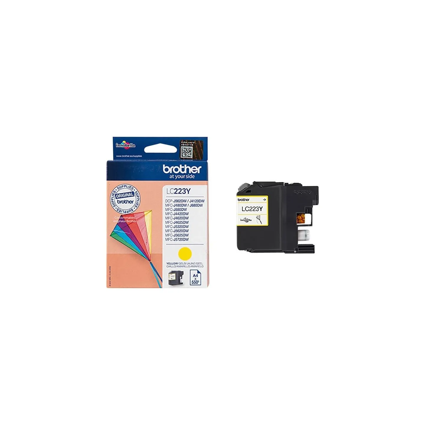 Brother LC-223Y TONER YELLOW 550P