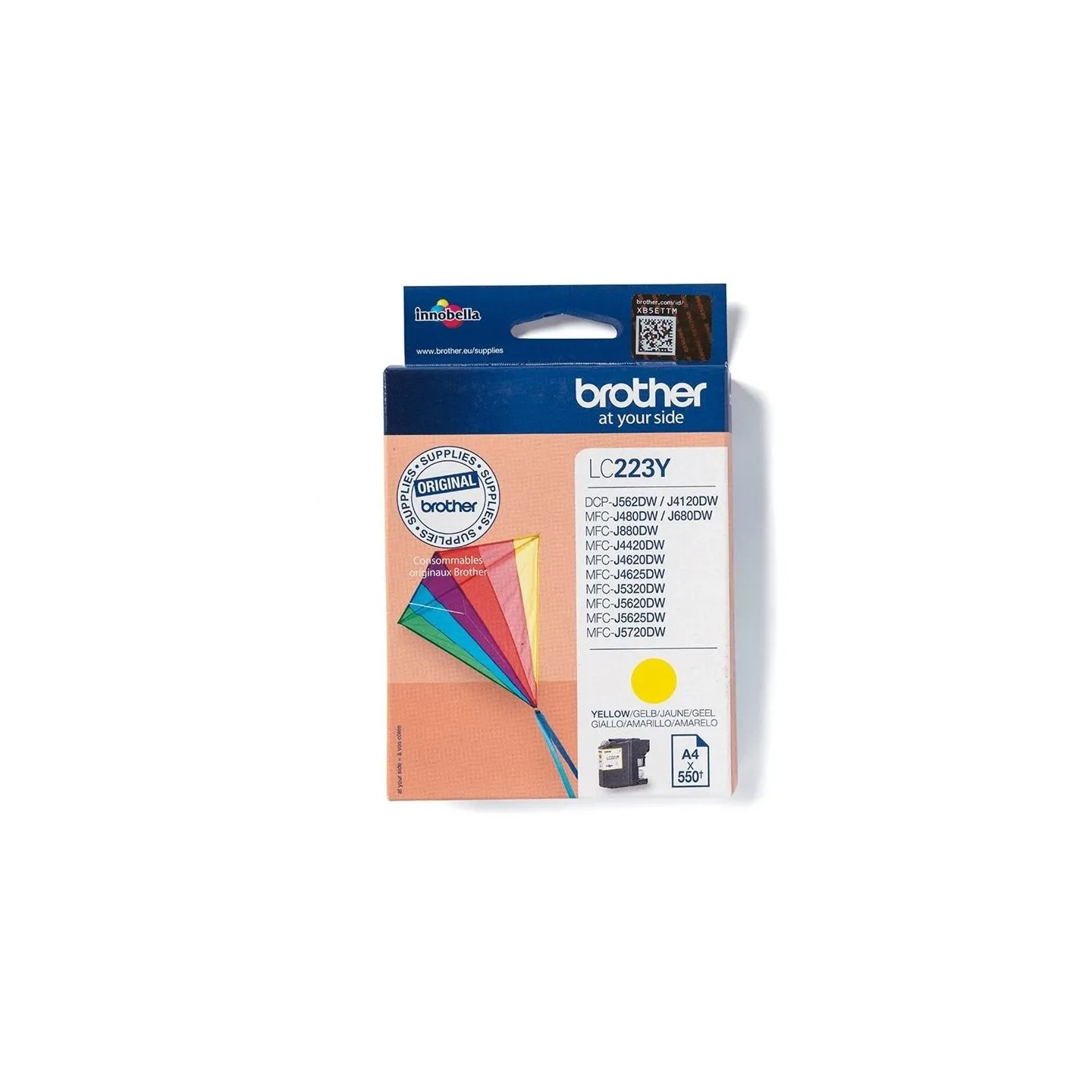 Brother LC-223Y TONER YELLOW 550P