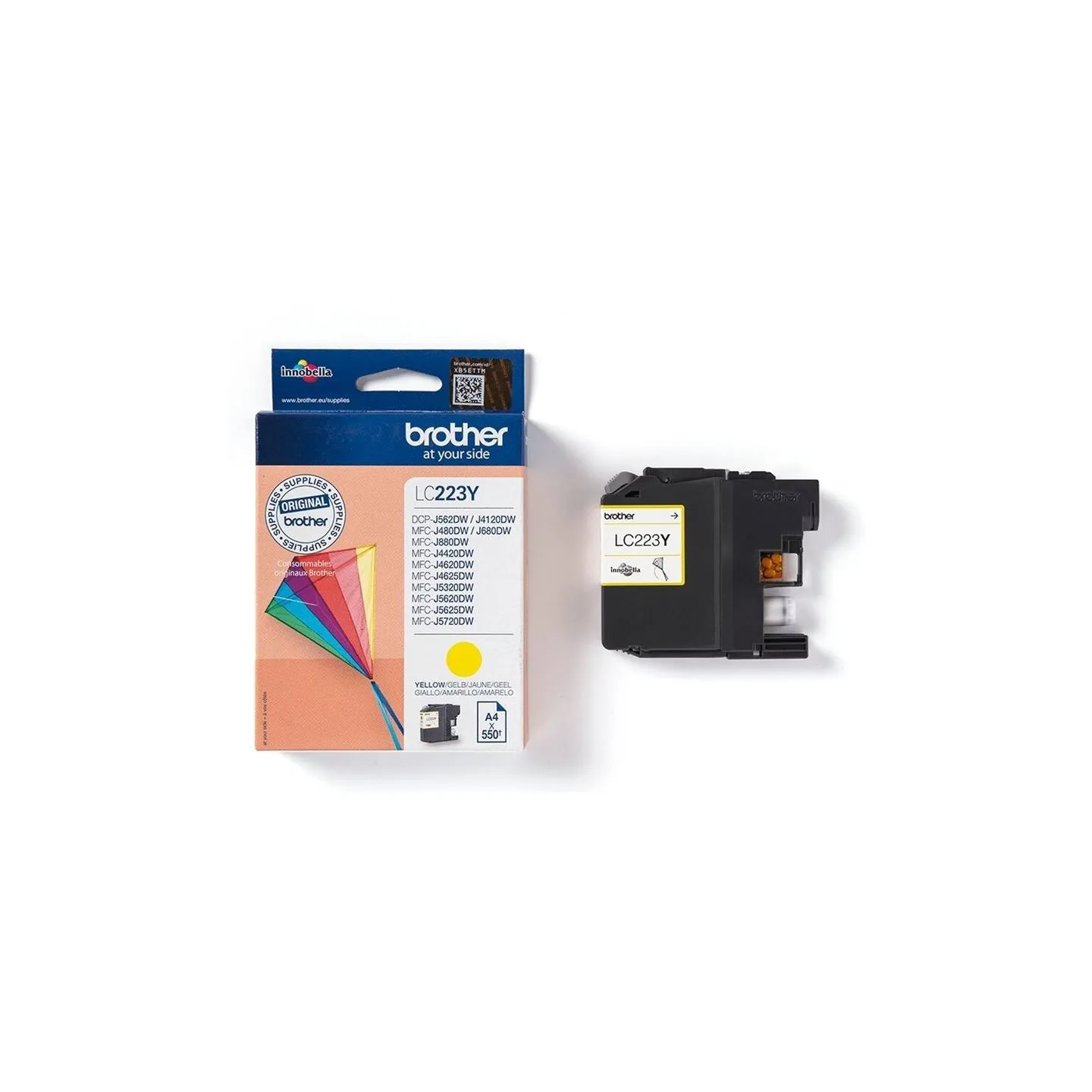 Brother LC-223Y TONER YELLOW 550P