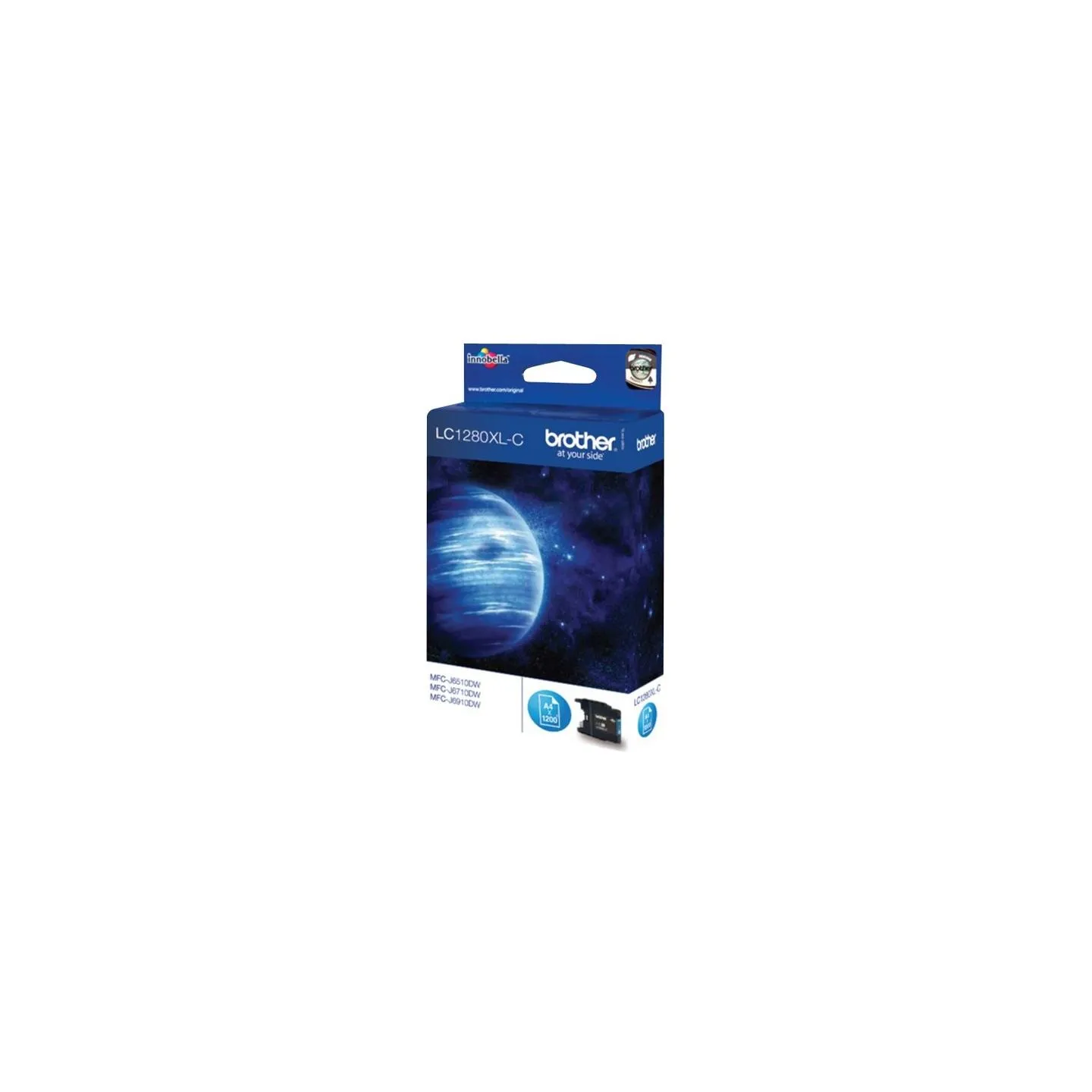 Brother LC-1280XL-C TONER HIGH CYAN 1200