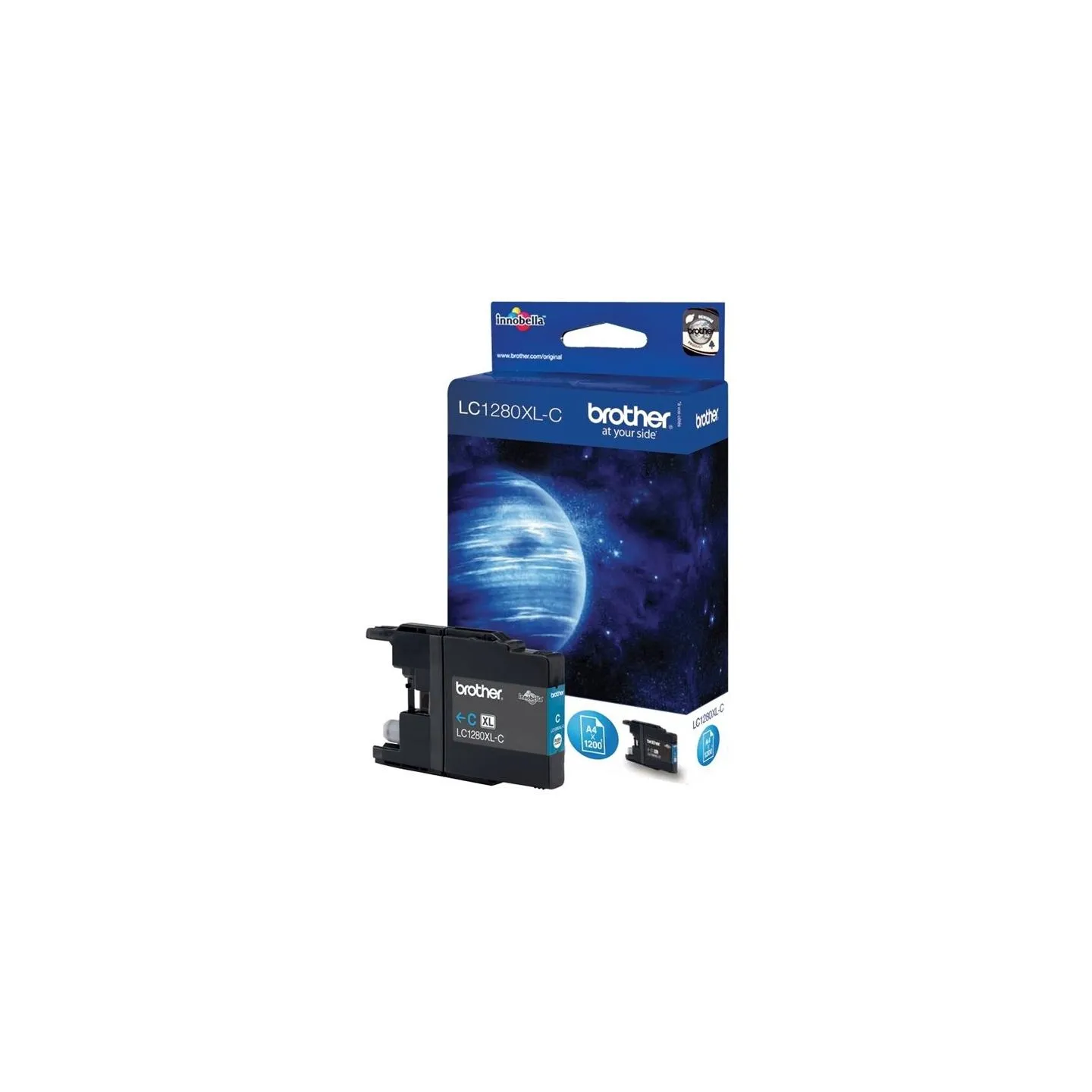 Brother LC-1280XL-C TONER HIGH CYAN 1200