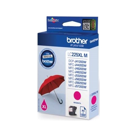 Brother LC-225XLM TONER HIGH MAGENTA