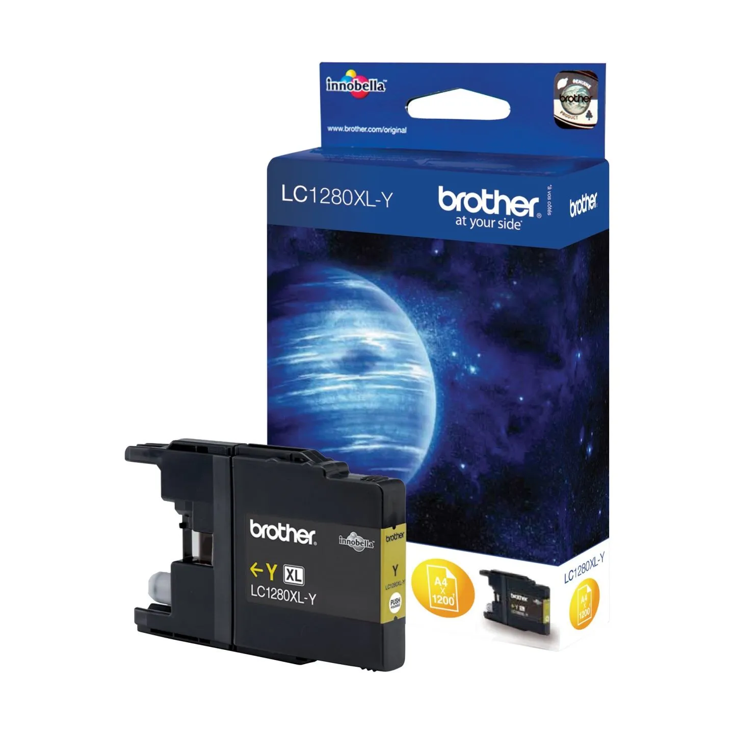 Brother LC1280XLY | Ink Cartridge | Yellow