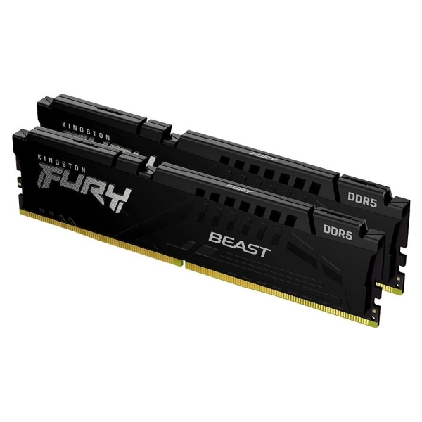 Kingston DRAM 32GB 5600MT/s DDR5 CL36 DIMM (Kit of 2) FURY Beast Black EXPO