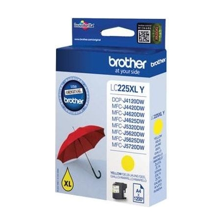 Brother LC-225XLY TONER HIGH YELLOW