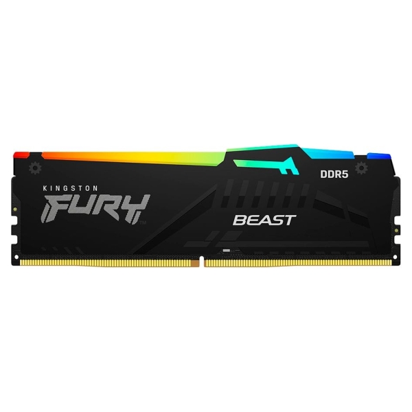 Kingston DRAM 16GB 5600MT/s DDR5 CL36 DIMM (Kit of 2) FURY Beast RGB EXPO