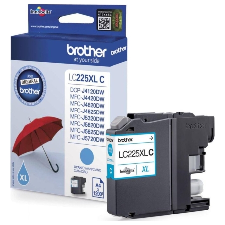Brother LC-225XLC TONER HIGH CYAN