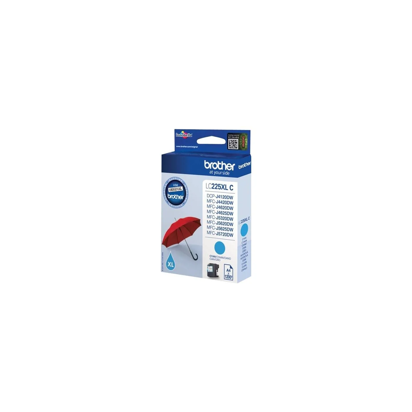 Brother LC-225XLC TONER HIGH CYAN