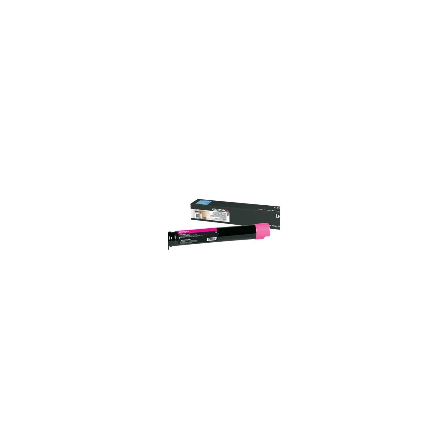 Lexmark X950X2MG | X95x Magenta Extra High Yield Toner Cartridge (22K) | Cartridge | Magenta