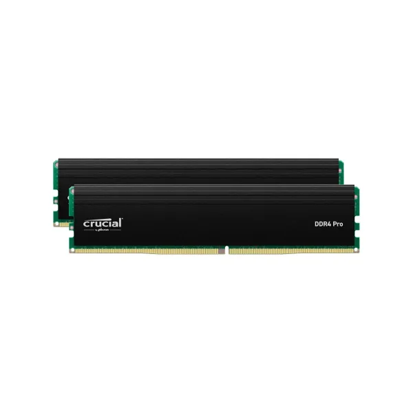 Crucial Pro OC 32GB Kit (2X16GB) DDR5-6400 UDIMM CL38 Black