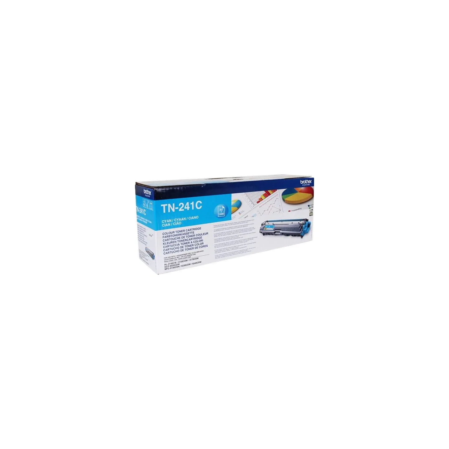 Brother TN-241C | Toner Cartridge | Cyan