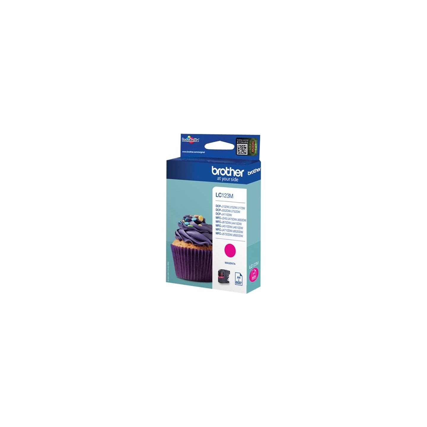 Brother LC123M | Ink Cartridge | Magenta