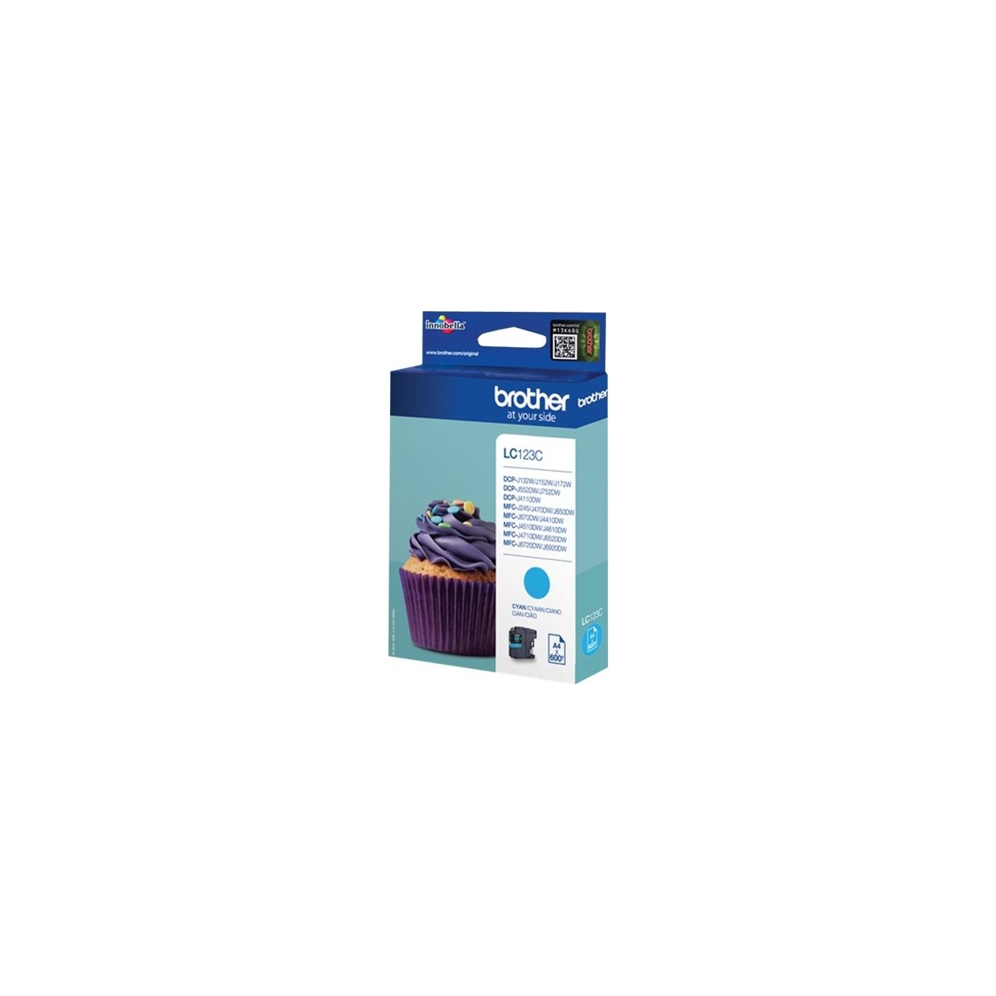 Brother LC-123C TONER CYAN 600P