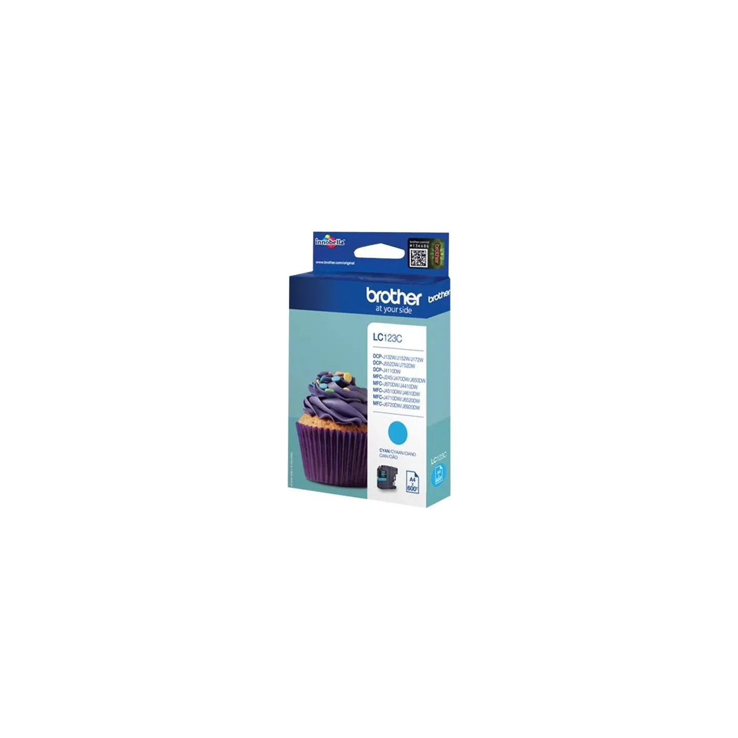 Brother LC-123C TONER CYAN 600P
