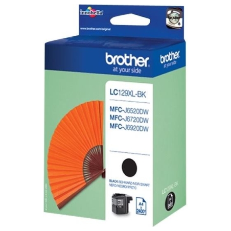 Brother LC-129XLBK TONER HIGH BLK 2400P