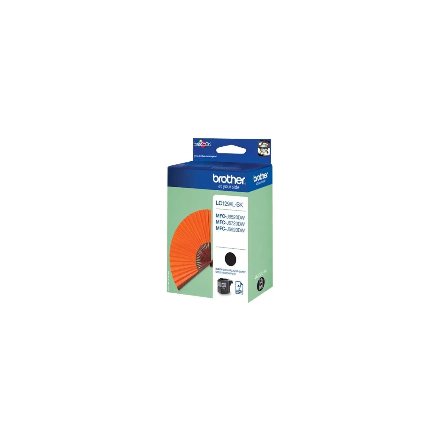 Brother LC-129XLBK TONER HIGH BLK 2400P