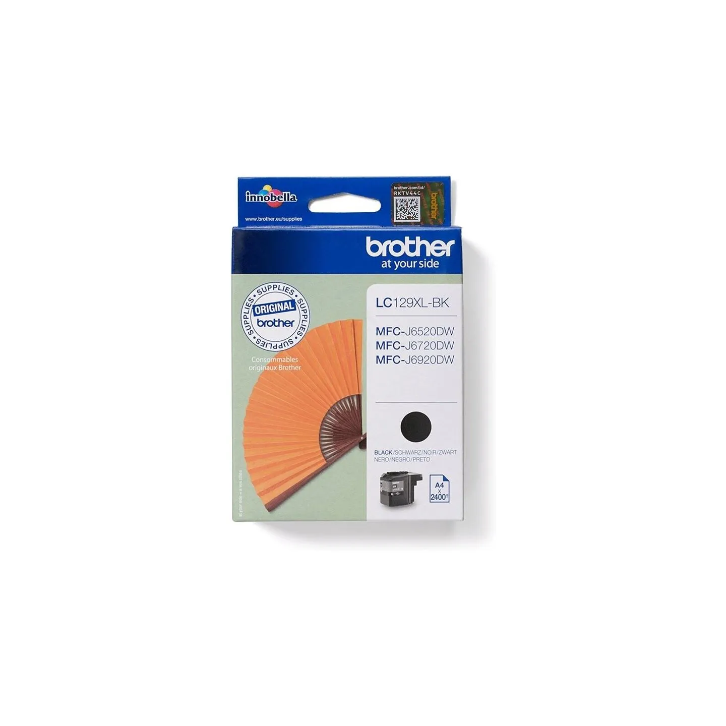 Brother LC-129XLBK TONER HIGH BLK 2400P