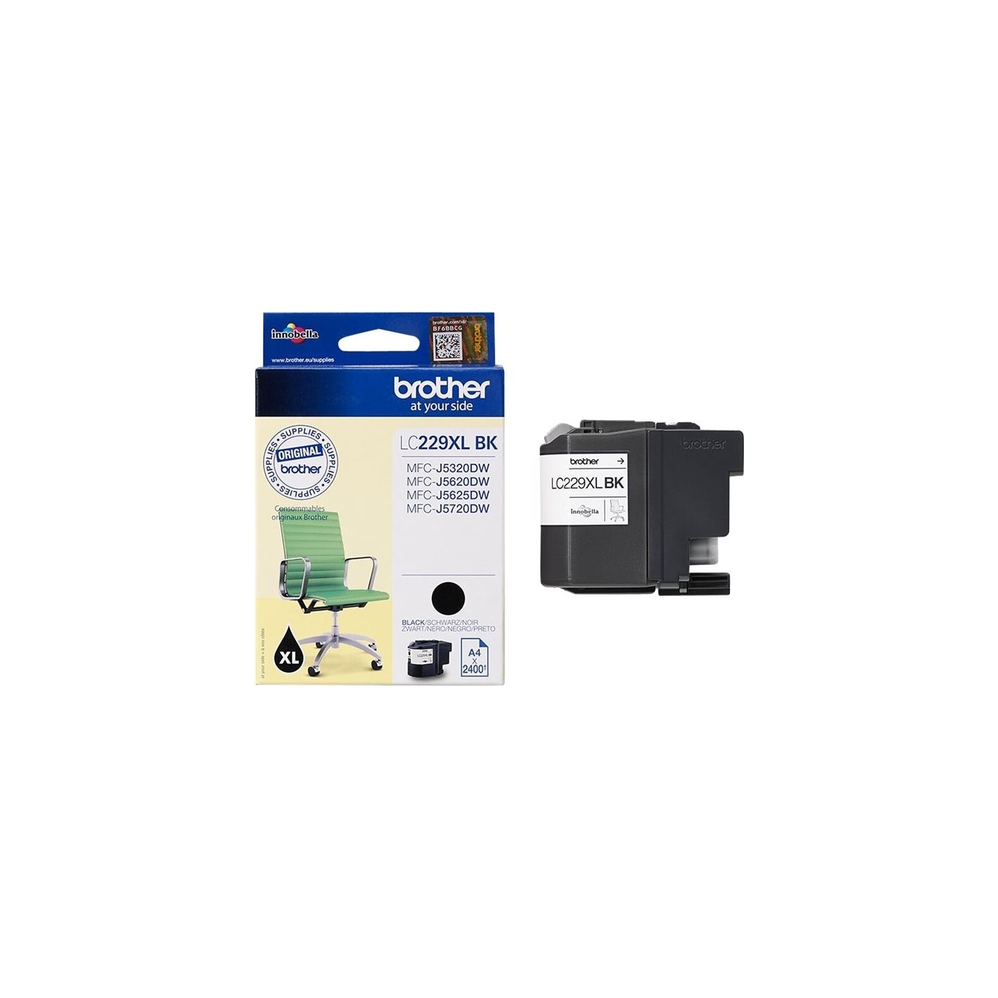 Brother LC-229XLBK TONER S.HIGH BLACK