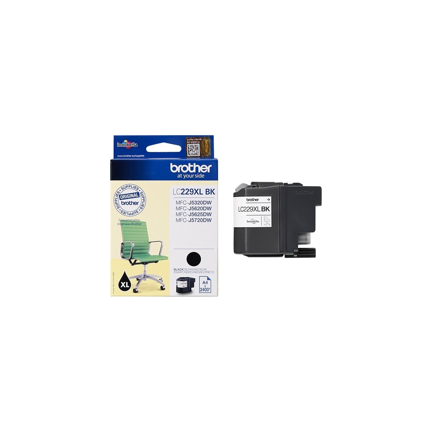 Brother LC-229XLBK TONER S.HIGH BLACK