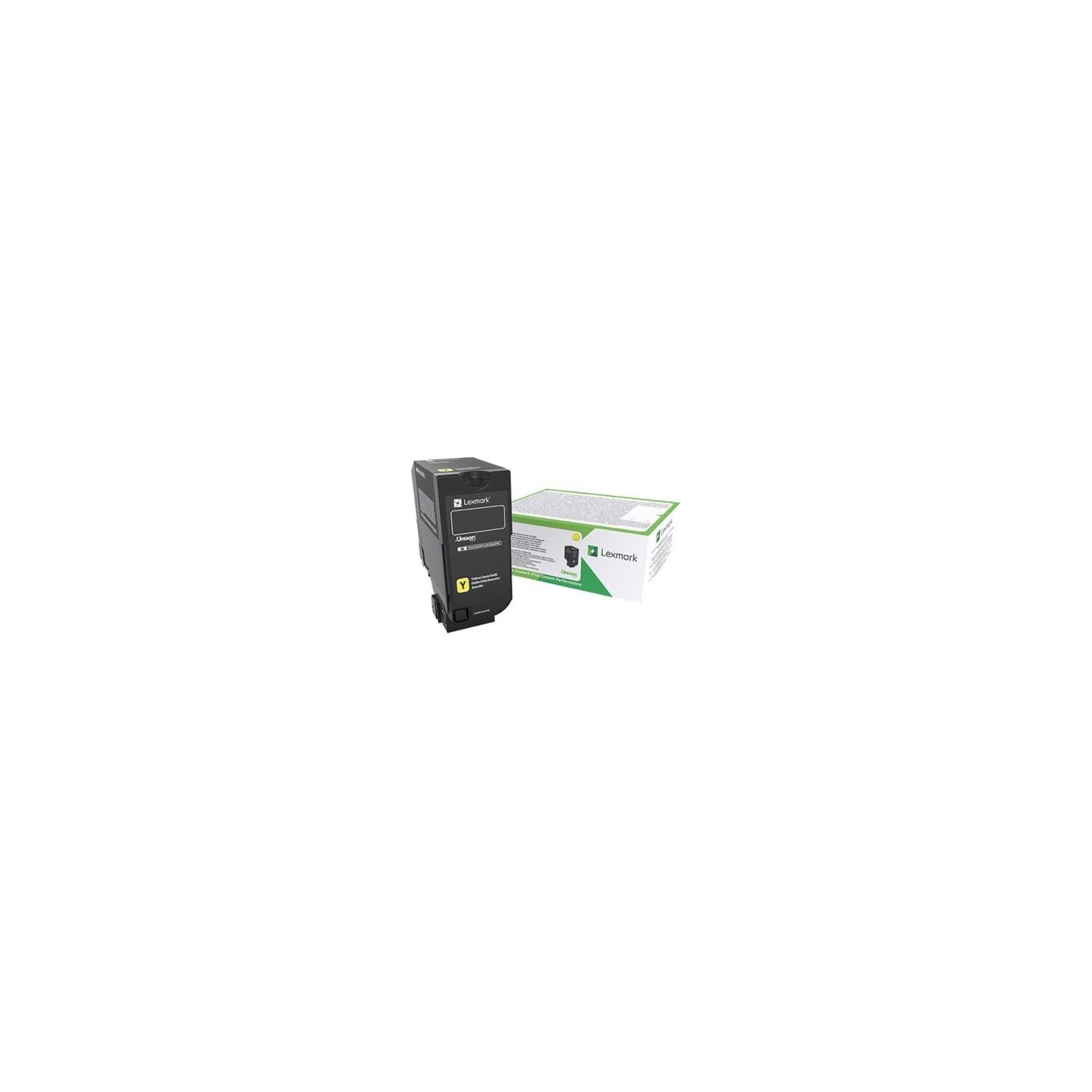 Lexmark Corporate | 74C2SYE | Laser Toner Cartridge | Yellow