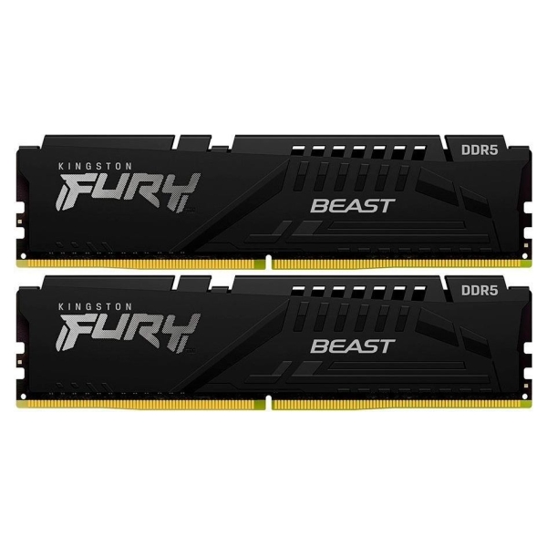 Kingston 32GB 6000MT/s DDR5 CL30 DIMM (Kit of 2) FURY Beast Black EXPO