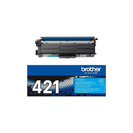 Brother TN-421C CYAN TONER, 1,800P