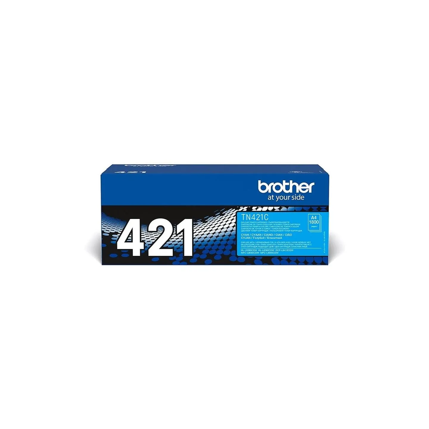 Brother TN-421C CYAN TONER, 1,800P