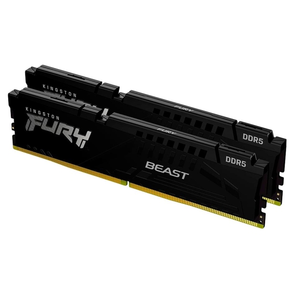 Kingston DRAM 64GB 6000MT/s DDR5 CL36 DIMM (Kit of 2) FURY Beast Black EXPO